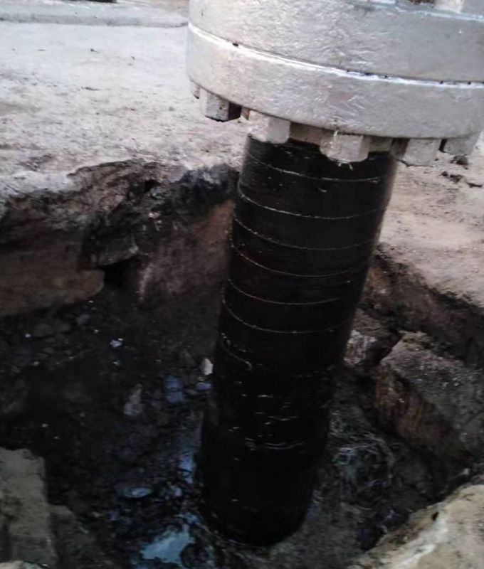 油井套管短接碳纖維加固結構補強
