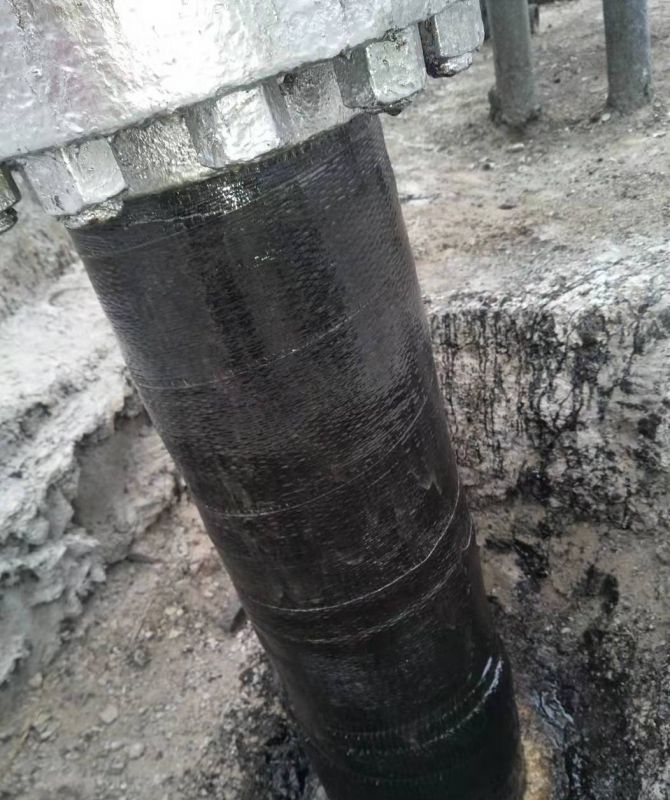 油井套管短接碳纖維加固結構補強